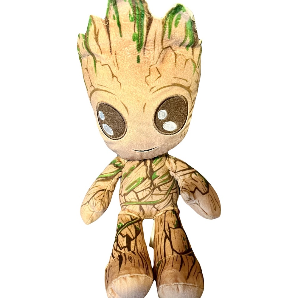Marvel Groot Plush Toy Brown and Green Stuffy
